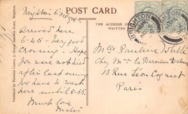 Brighton England St Peters Church Vanderbilts Horse Coach Real Photo PC AA70137 - Image 2