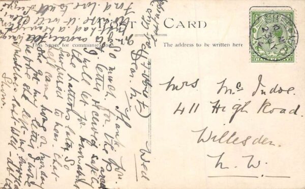 Shedfield England Sandyhill Road Real Photo Vintage Postcard AA70144 - Image 2