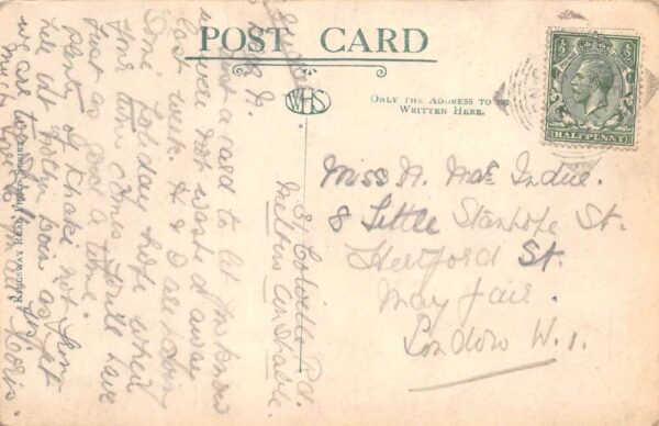 Melton Constable England Melton Hall West View Vintage Postcard AA70167 - Image 2