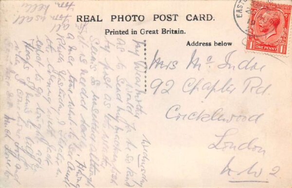 Bishopstoke England The Lock Scenic View Real Photo Postcard AA70169 - Image 2