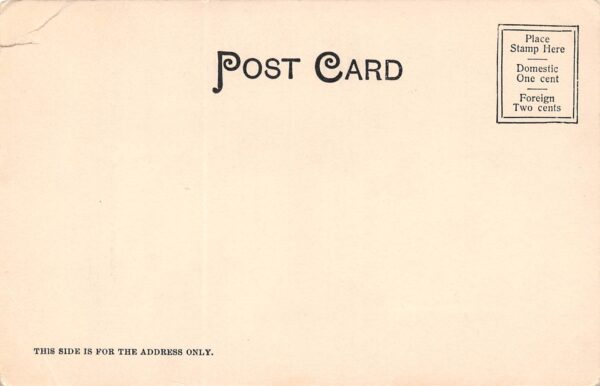 New York City New York Delmonico's Restaurant, Undivided Back Vintage PC U9189 - Image 2