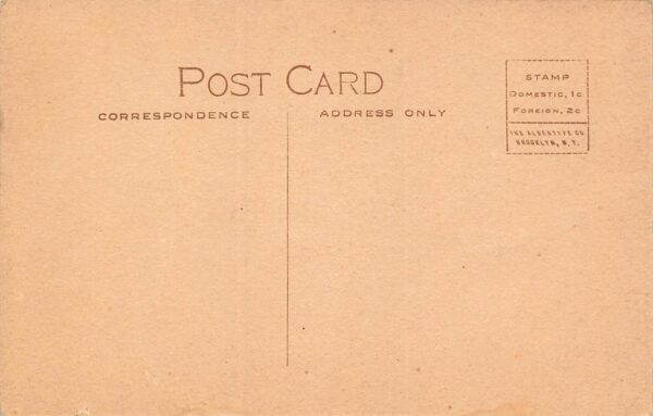 Morgan City Louisiana Avoca, Sepia Tone Lithograph Vintage Postcard U9412 - Image 2
