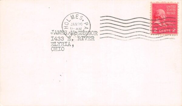 Primos Pennsylvania W3BBC, Richard McElwee, QSL Two Way Radio Card PC U9447 - Image 2