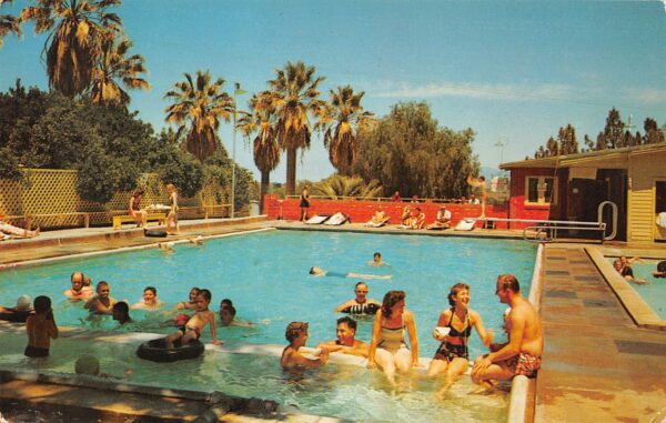 Corona California Springborg's Glen Ivy Hot Springs Swimming Pool, Chrome PC U9453