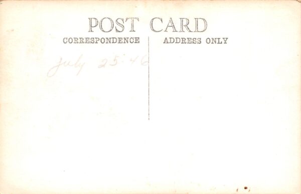 Hart Michigan A View On Lake Hart, Real Photo Vintage Postcard U9586 - Image 2