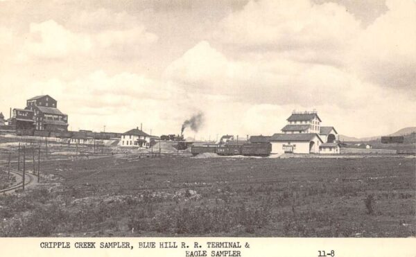 Cripple Creek Colorado Cripple Creek Sampler, Blue Hill R.R. Terminal & Eagle Sampler PCU9606