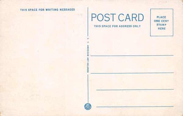 Joplin Missouri Eagle-Picher Lead Works, White Border Vintage Postcard U9779 - Image 2