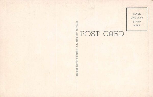 Poplar Bluff Missouri International Shoe Co. Factory, Sky Tinted Postcard U9788 - Image 2