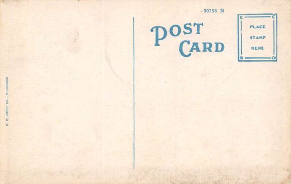 St. Jospeh Missouri Aunt Jemima Mills, White Border Vintage Postcard U9796 - Image 2