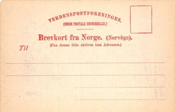 Romsdal Norge Norway Birds Eye View Vintage Postcard AA70432 - Image 2