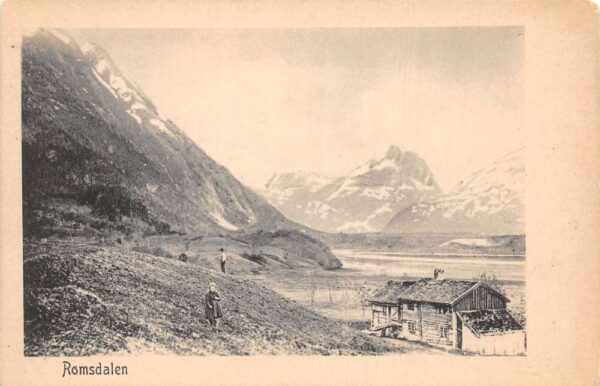 Romsdal Norge Norway Scenic View Vintage Postcard AA70433