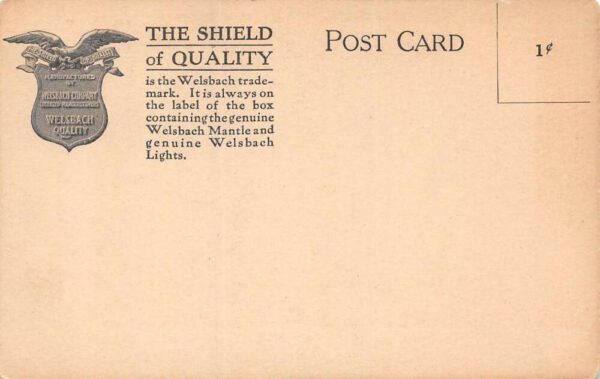 Gloucester New Jersey Welsbach Factory, Burner Model Shop, Vintage PC U9864 - Image 2