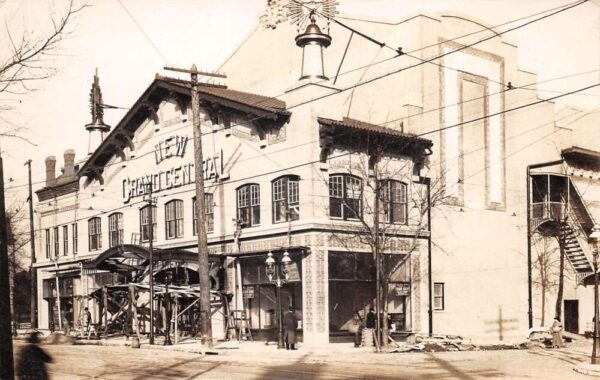 St Louis Missouri New Grand Central Theatre Real Photo Vintage Postcard AA70640