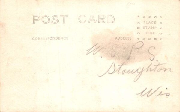 Lone Rock Wisconsin Tornado Disaster Business District Real Photo PC AA70651 - Image 2