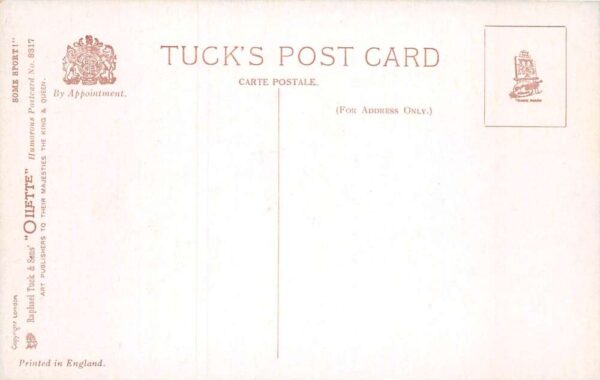 Greetings Black Cats "Some Sport" Louis Wain Tuck Postcard AA70668 - Image 2