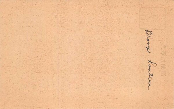 Nara Japan Todaiji Temple Large Lantern Daibutsuden Vintage Postcard AA70700 - Image 2