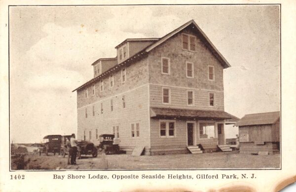 Gilford Park New Jersey Bay Shore Lodge, Opposite Seaside Heights, Divided Back PCU10116