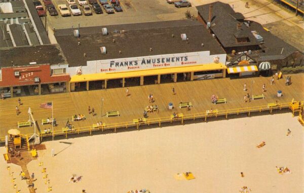 Point Pleasant Beach New Jersey Frank's Amusements Arcade, Boardwalk, PC U10156