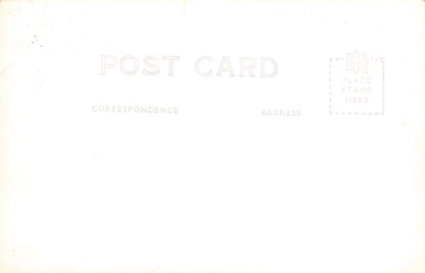 Hollywood Florida The Boulevard, Real Photo Vintage Postcard U10180 - Image 2