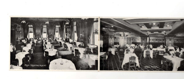 Wilmington Delaware Hotel du Pont Views Tri-Fold Vintage Postcard AA70782 - Image 4
