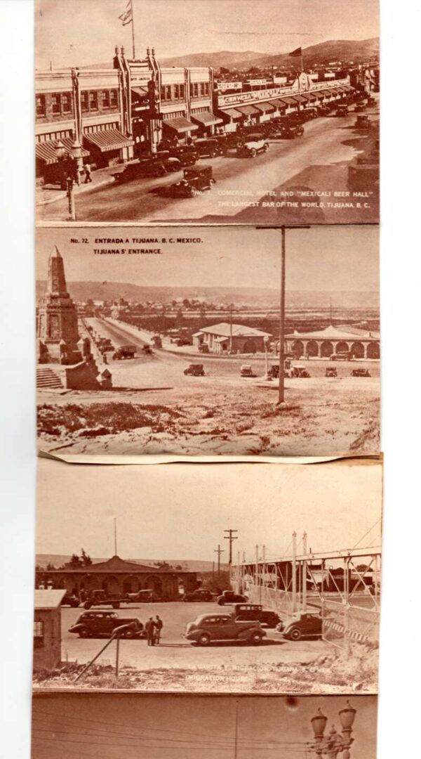 Tijuana Mexico Bull Fight Matador Views Vintage Postcard Folder AA70784 - Image 4