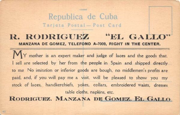 Habana Cuba Country Scene Nursing Goat Children Real Photo Postcard AA70794 - Image 2