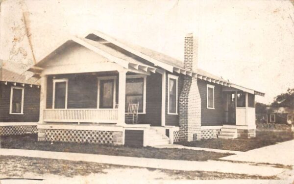 St Petersburg Florida Residence Real Photo Vintage Postcard AA70980