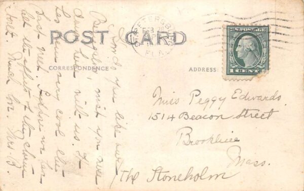 St Petersburg Florida Residence Real Photo Vintage Postcard AA70980 - Image 2