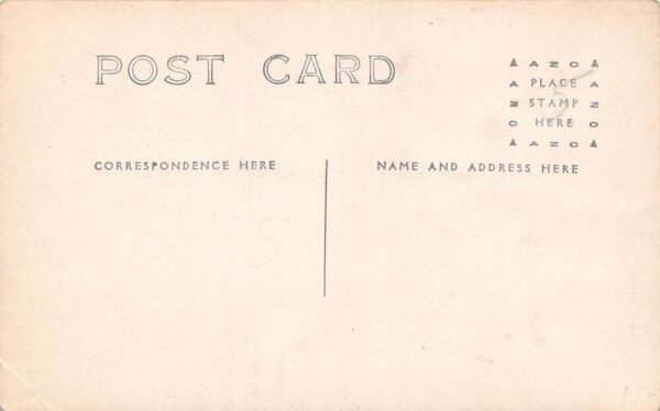 Sheridan Wyoming John Taylor School, Real Photo Vintage Postcard U10244 - Image 2