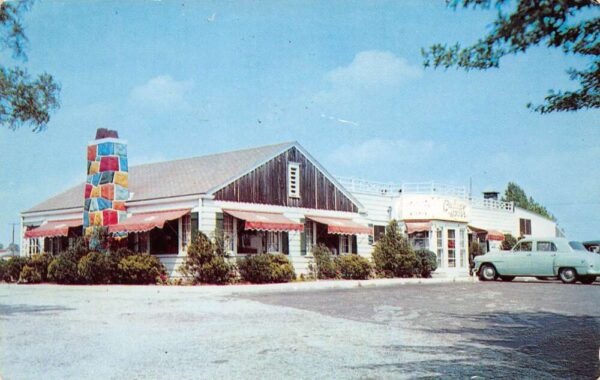 Pennsauken New Jersey Kents Chimney House Restaurant, Photochrome PC U10252