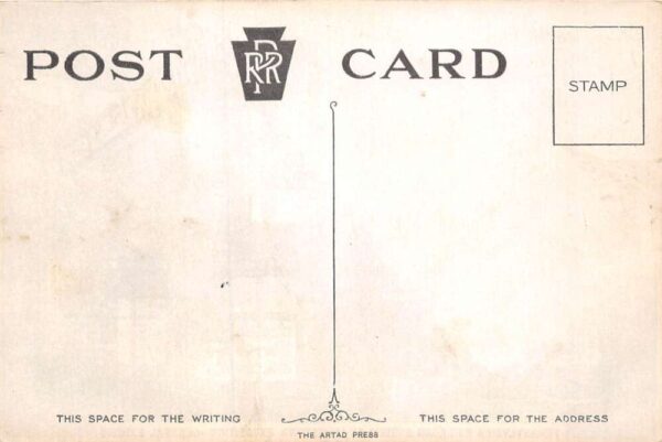 Jamestown Expo Pennsylvania Railroad System Exhibit Vintage Postcard AA71080 - Image 2