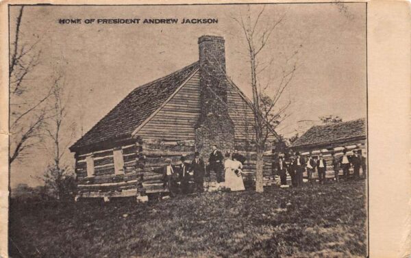 Nashville Tennessee Home of President Andrew Jackson Vintage Postcard AA71112