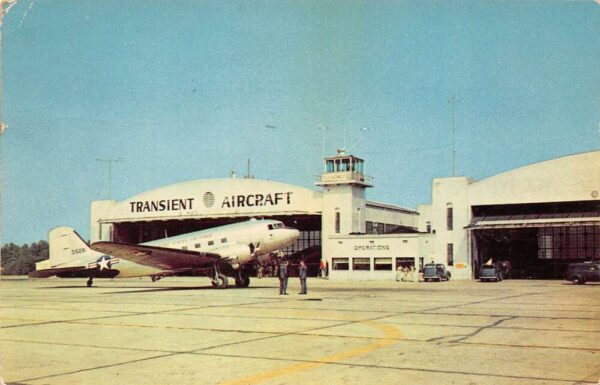 Pope Air Force Base North Carolina Pope Air Force Base H.Q., Photochrome PC U10585