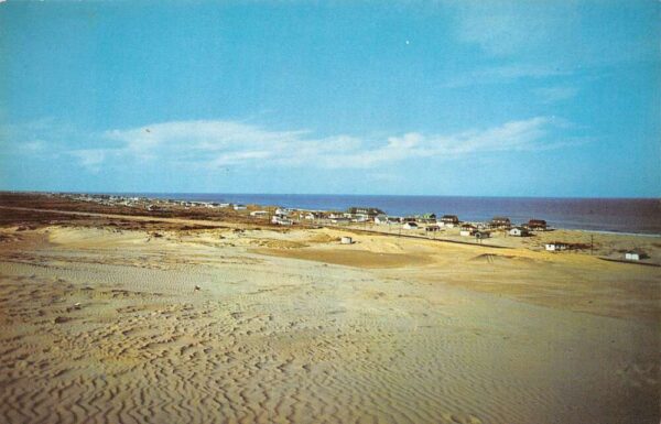Outer Banks North Carolina Jockeys Ridge Sand Dunes, Nags Head, Postcard U10586
