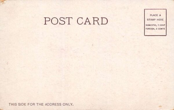 Fargo North Dakota Fargo College, Undivided Back, Vintage Postcard U10612 - Image 2
