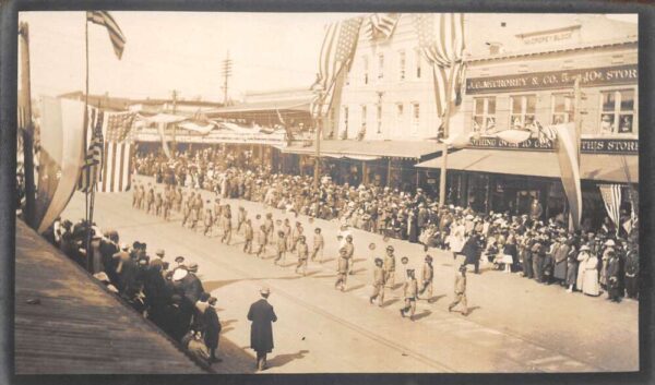 St Petersburg Florida Sangers Circus Parade Real Photo Non-PC AA71298