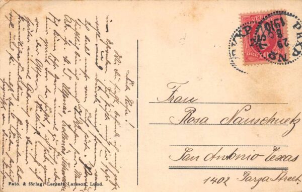 Bjerred Sweden Scenic View Vintage Postcard AA71473 - Image 2