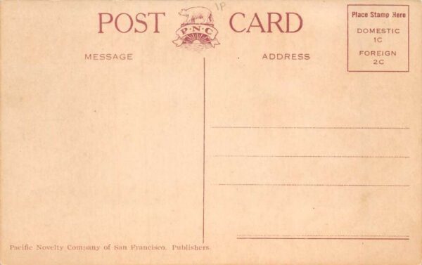San Francisco California Portola Festival 1909 Cowgirl on Horse Postcard AA71492 - Image 2