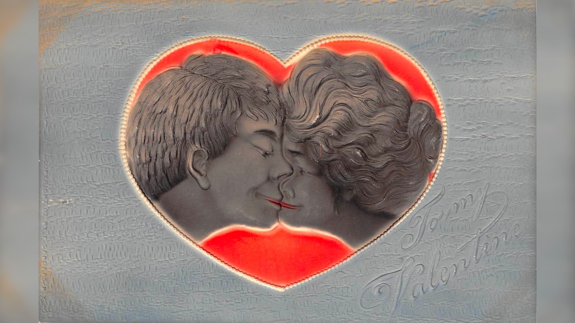Vintage Valentines postcard