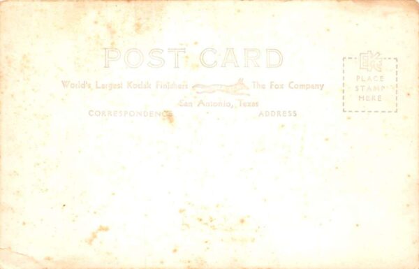 Palestine Texas Post Office Real Photo Vintage Postcard AA71513 - Image 2