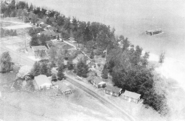 Manistee Michigan Portage Lake Covenant Bible Camp Vintage Postcard AA71699