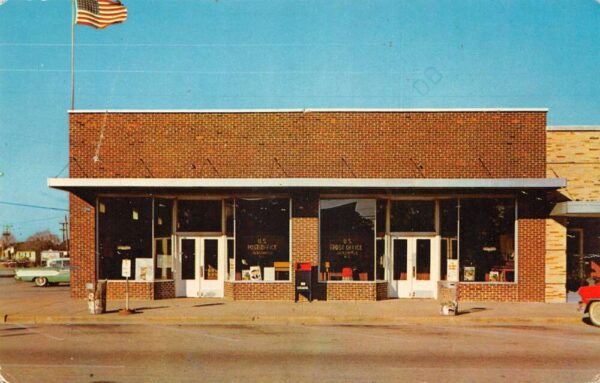 Jacksonville North Carolina Post Office Vintage Postcard AA71702