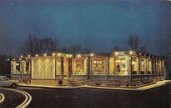 Union New Jersey Peter Pan Diner Vintage Postcard AA71729
