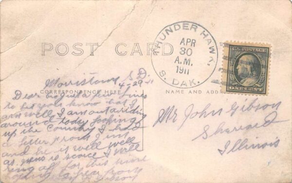 Morristown Thunder Hawk South Dakota Sheep Ranch Real Photo Postcard AA74672 - Image 2