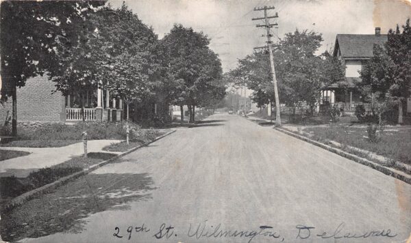 Wilmington Delaware 29th St.,From Barber Asphalt Paving Co., B/W Photo Print PC U13204