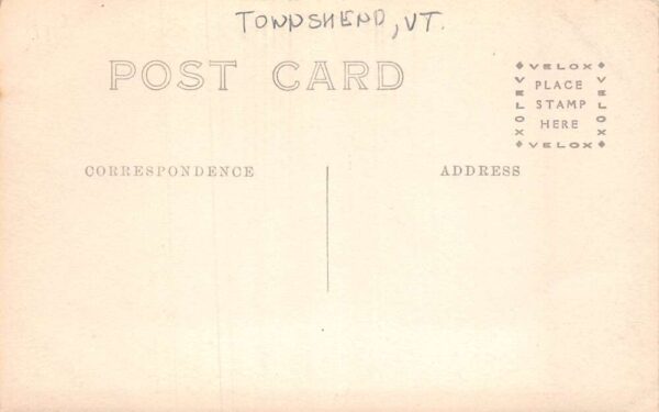 Townsend Vermont Looking North from Alumni Mount Real Photo Postcard AA74717 - Image 2