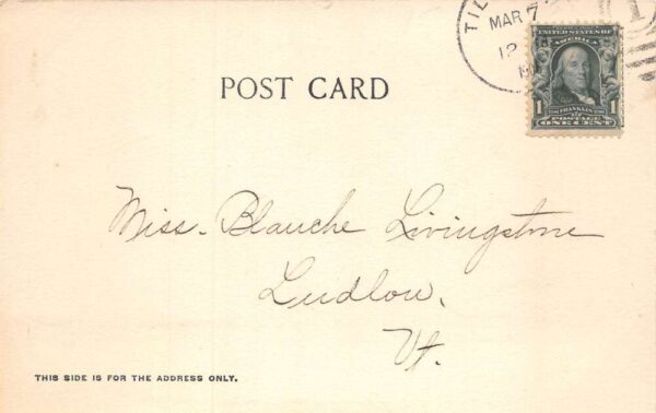 Northfield New Hampshire Congregational Church Old Landmarks Postcard AA74750 - Image 2