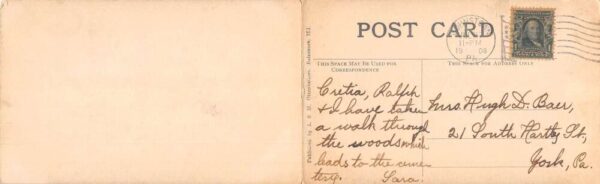 Johnstown Pennsylvania Memorial 1889 Flood Disaster Bi-Fold Postcard AA74862 - Image 2