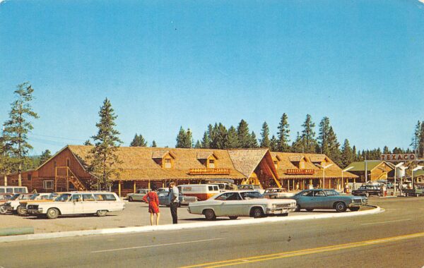Moran Wyoming Flagg Ranch, Photochrome Vintage Postcard U13440