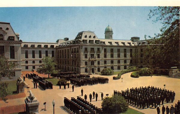 Annapolis Maryland U.S. Naval Academy Brigade Of Midshipmen, Vintage PC U13478 - Image 2